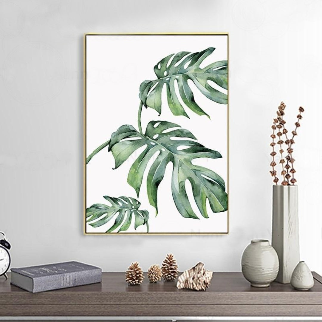 Tropical Nordic Plant Poster - Vermilton
