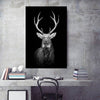 Deer Canvas Painting - Vermilton