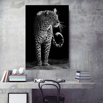 Leopard Canvas Painting - Vermilton