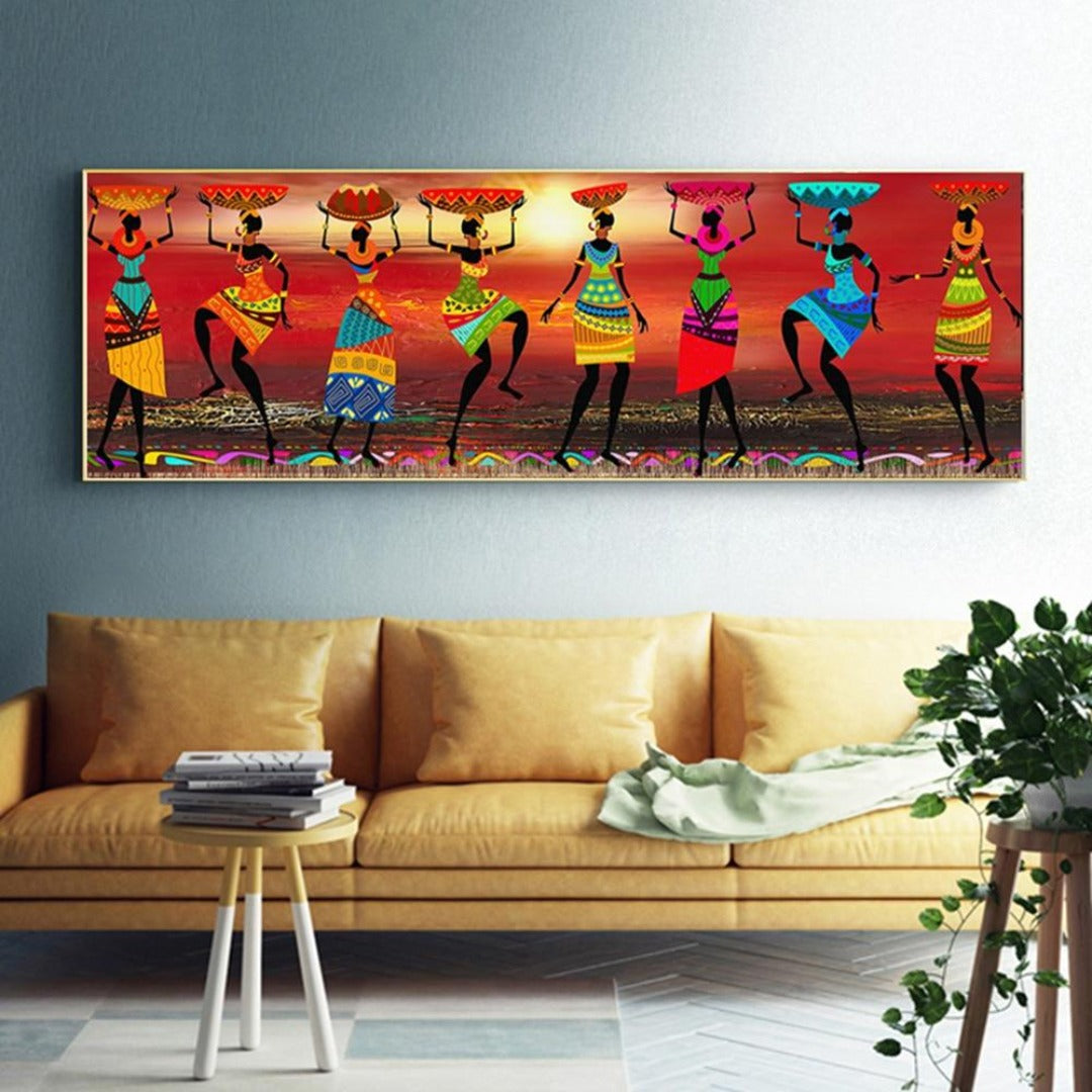 Ethnicos Tribal Art Painting - Vermilton