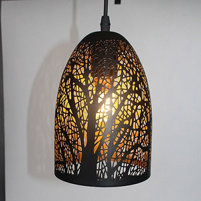 Vintage Rust Pendant Lamp - Vermilton