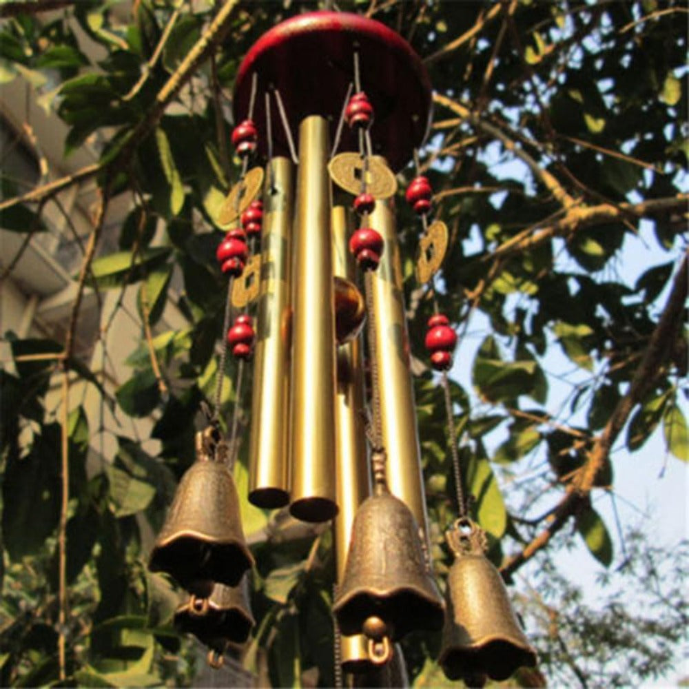Vintage Copper Wind Chimes