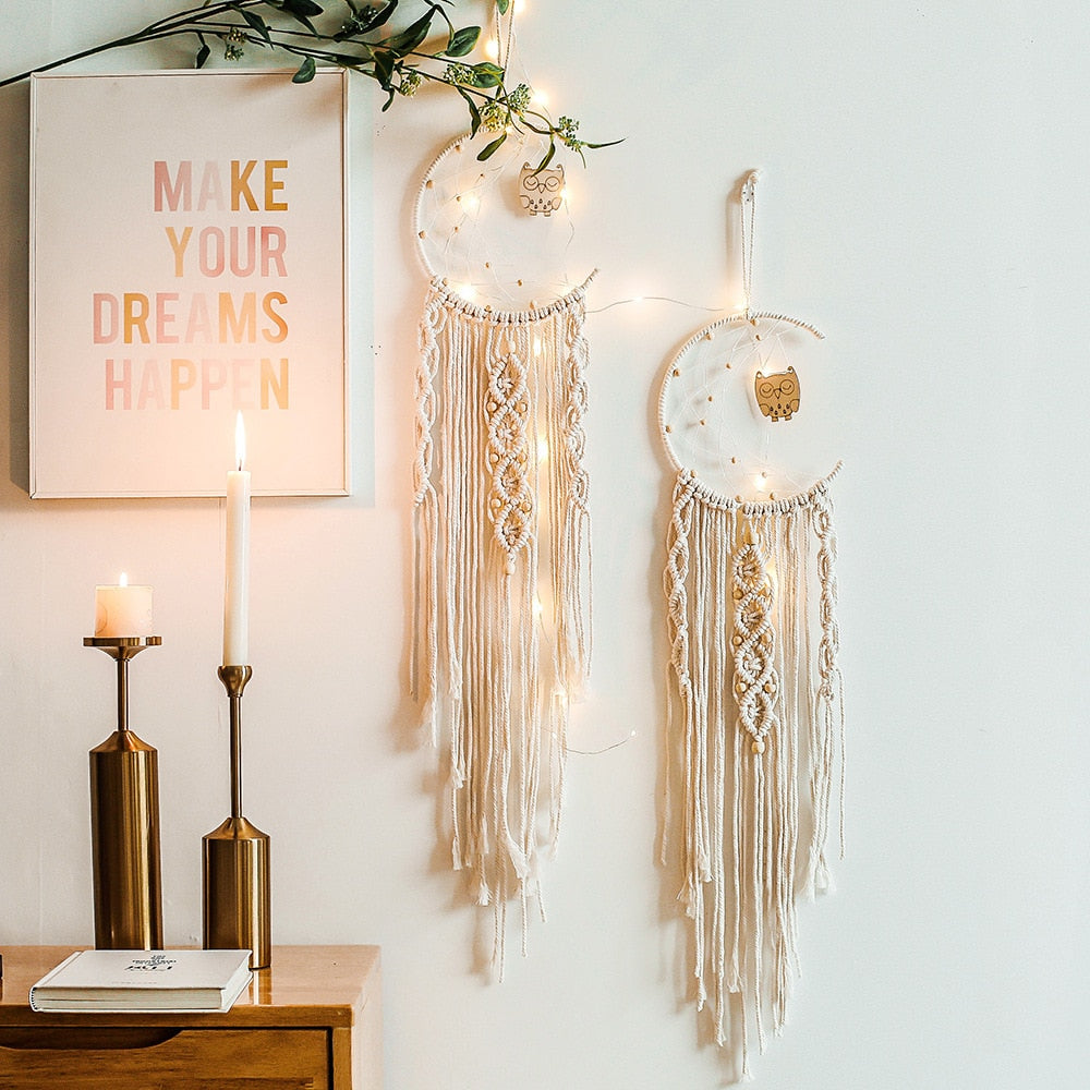 Nordic Style Dream Catcher Wall Pendant
