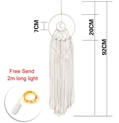 Nordic Style Dream Catcher Wall Pendant