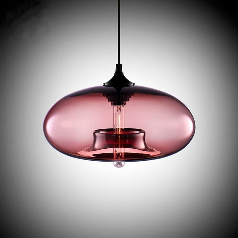 Nordic Modern 7 Color Glass lustre Pendant Lamp - Vermilton