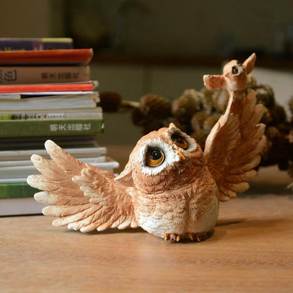Adorable Owl Tabletop Figurine