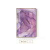 Nordic Purple Pink Abstract Canvas Painting - Vermilton