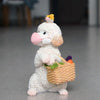 Cute Animals In Facemask Figurines