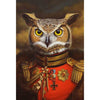 Vintage Style Animals Canvas Portrait Painting - Vermilton