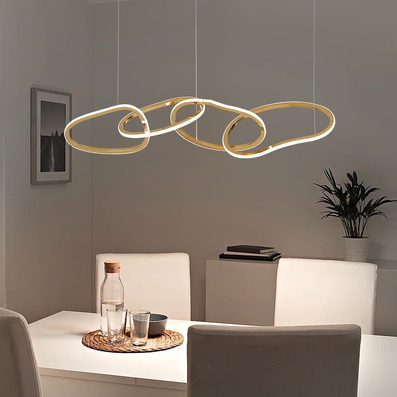 Postmodern Minimalist LED Chandelier - Vermilton