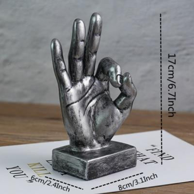 Nordic Hand Gesture Figurines