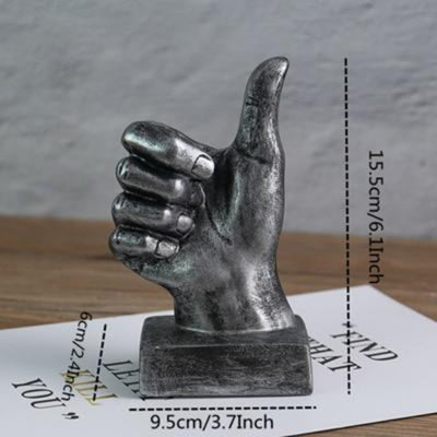 Nordic Hand Gesture Figurines