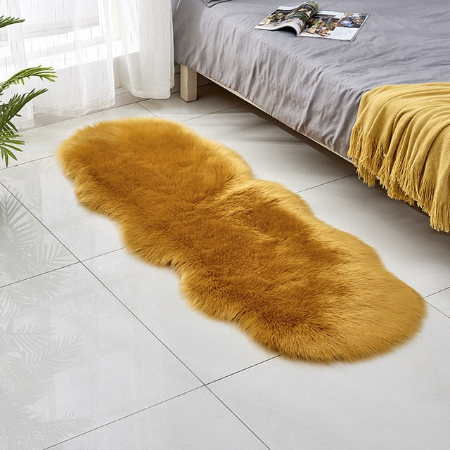 Furry Fluffy Rug - Vermilton