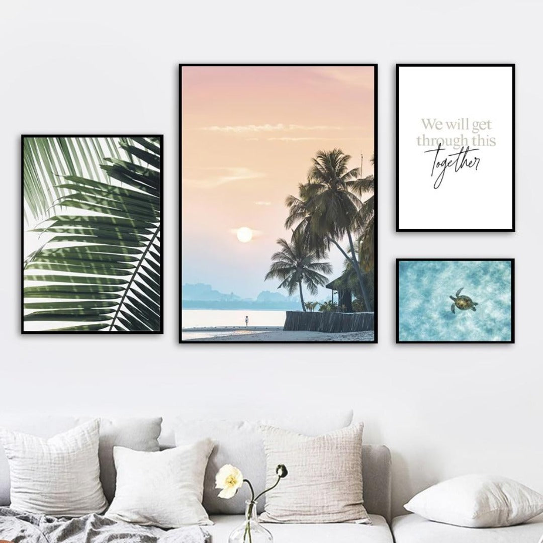 Beach Life Canvas Posters - Vermilton