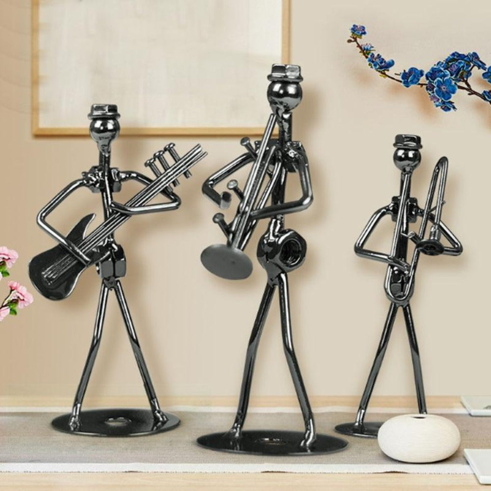 Retro Iron Miniature Band Ornament