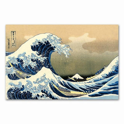 The Great Wave of Kanagawa Japanese Vintage Art - Vermilton