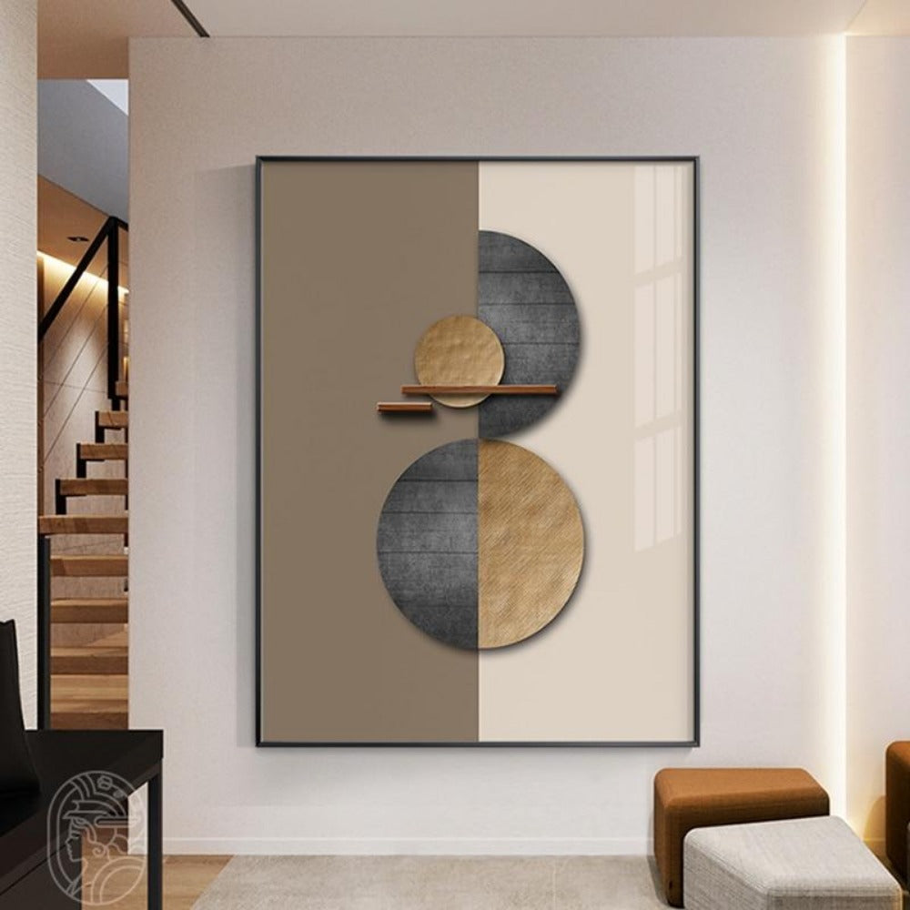 Abstract Geometric Circles - Vermilton