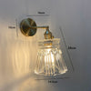 Nordic Japanese Style Brass Wall Lamp - Vermilton
