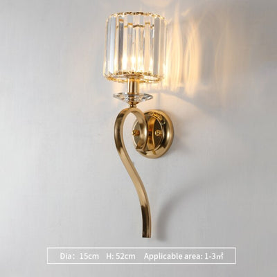 Gold Wall Lamp - Vermilton
