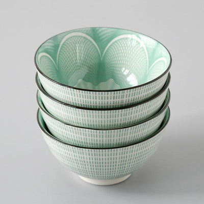 Nordic Decorative Rice Bowl Set
