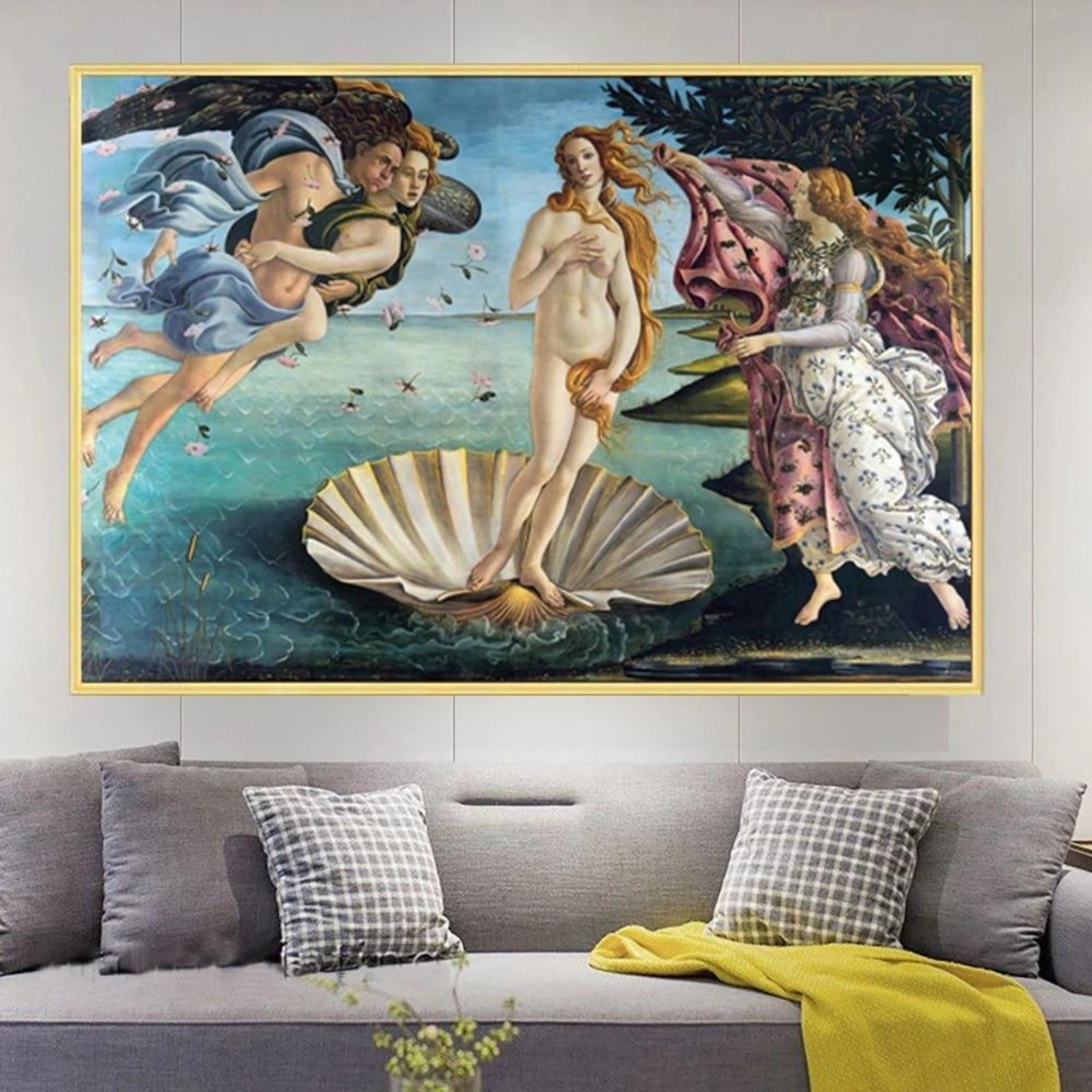 Ancient Greek Mythology Goddess Canvas Painting - Vermilton