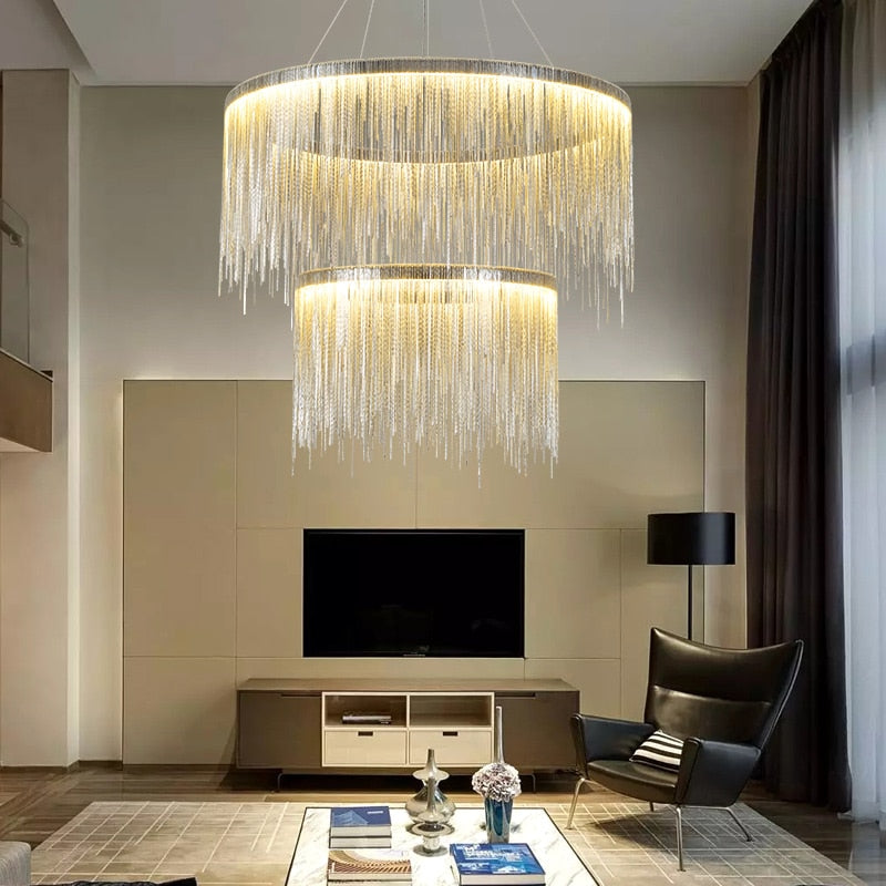 Nordic Tassel Chandelier - Vermilton