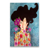 Vintage Women Abstract Flower Canvas Painting - Vermilton