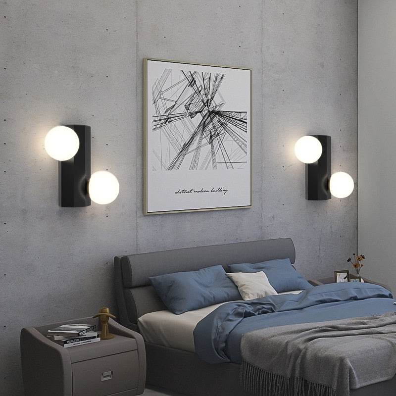 Nordic Golden Wall Lamp - Vermilton