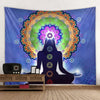 Seven Chakra Meditation Tapestry
