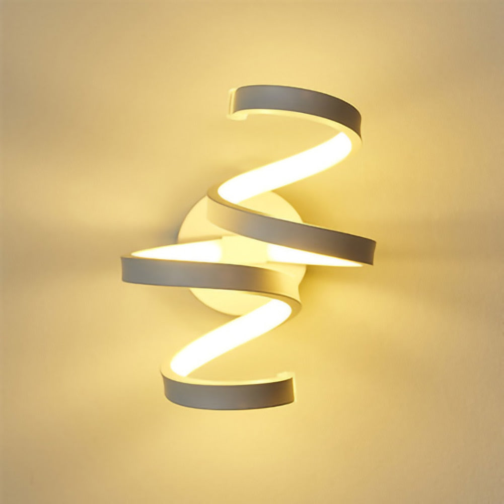 Spiral LED Wall Lamp - Vermilton