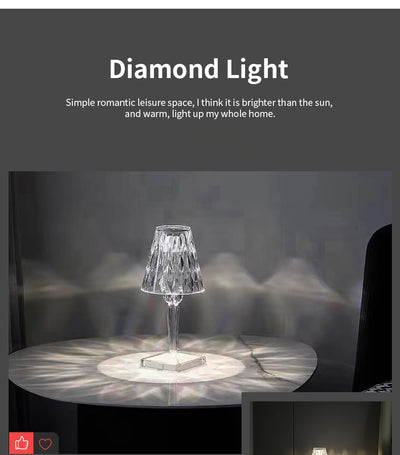 Diamond Table Lamp - Vermilton