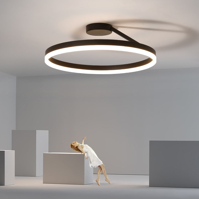 Nordic Levitating Circular Chandelier