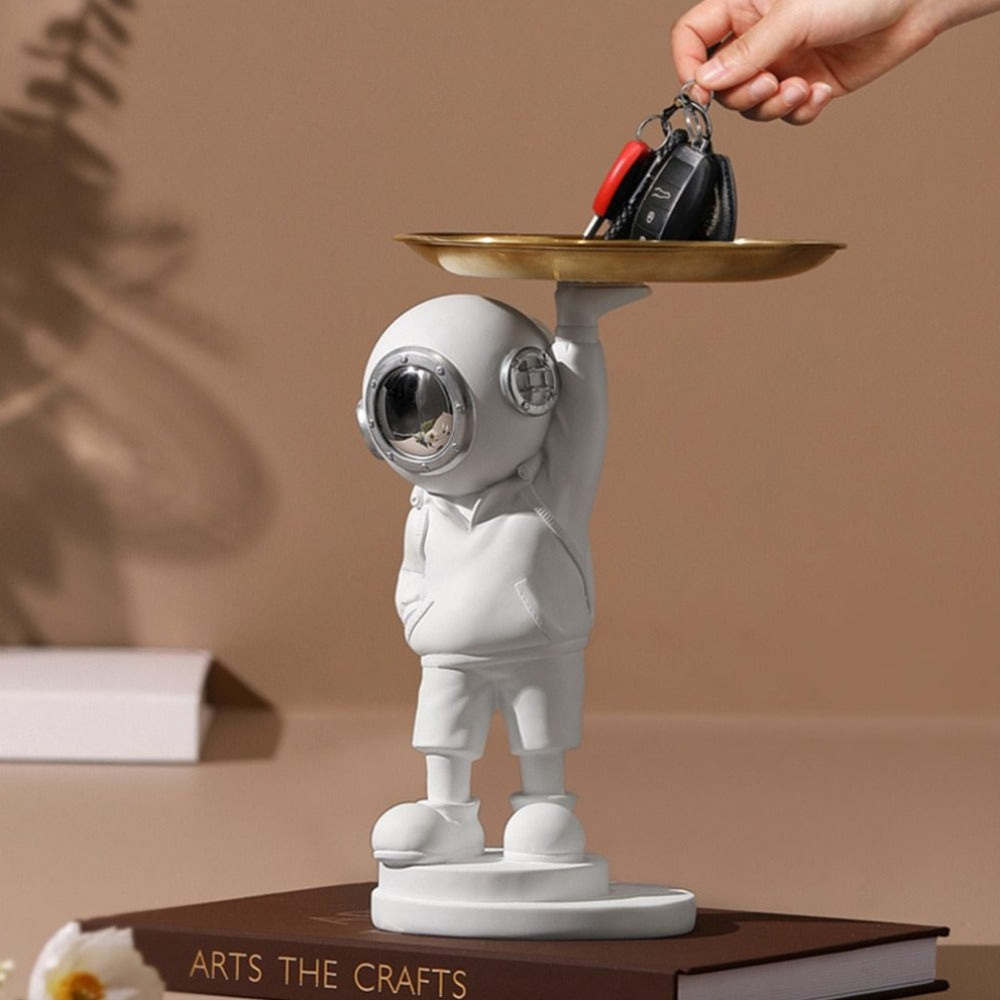 Waiter In A Diving Suit Figurine