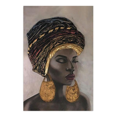 African Cultural Beauties Nordic Canvas Painting