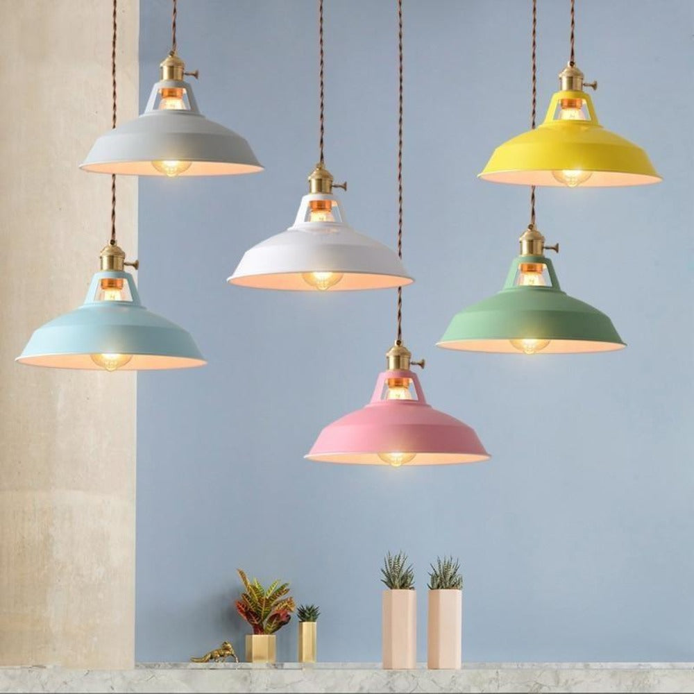 Retro Industrial Pendant Lamp - Vermilton