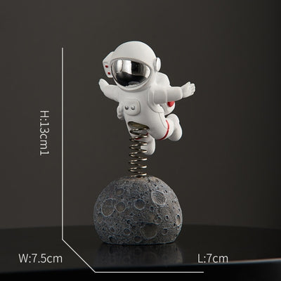 Astronaut Musician Miniature Figurine
