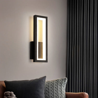 Modern Rectangular Wall Lamp - Vermilton