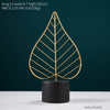 Mini Decorative Palm Leaf Metal Ornament