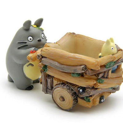 Totoro Flowerpot Japanese Miniature Figurine