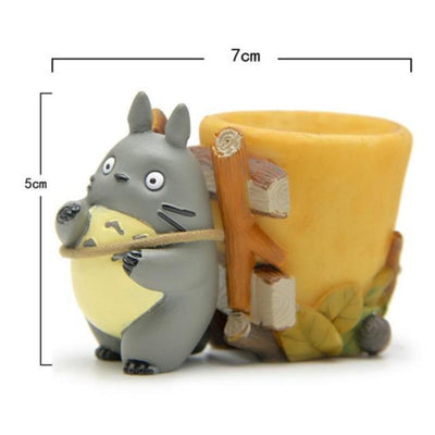 Totoro Flowerpot Japanese Miniature Figurine